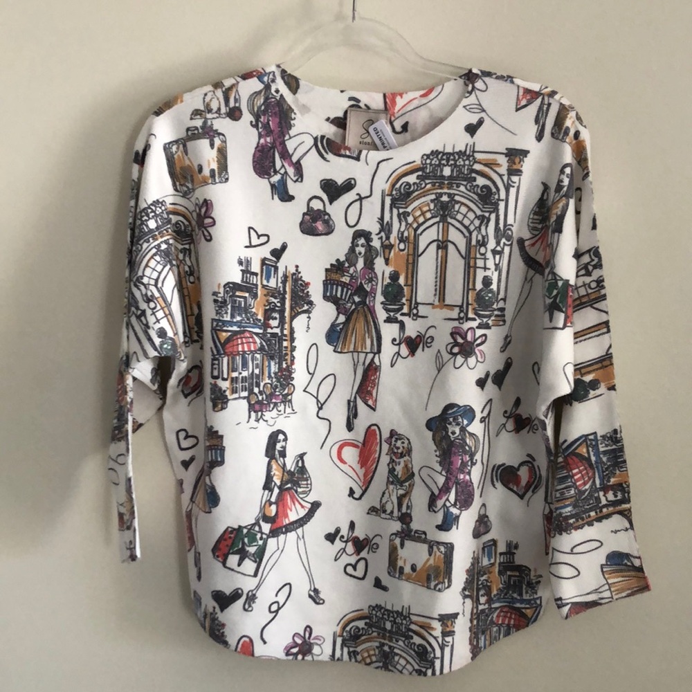 Sioni Ladies SHOPPING in PARIS Top